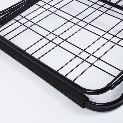 كروني عربة تسوق كبيرة عالية الجودة منزلية محمولة قابلة للطي بعجلات