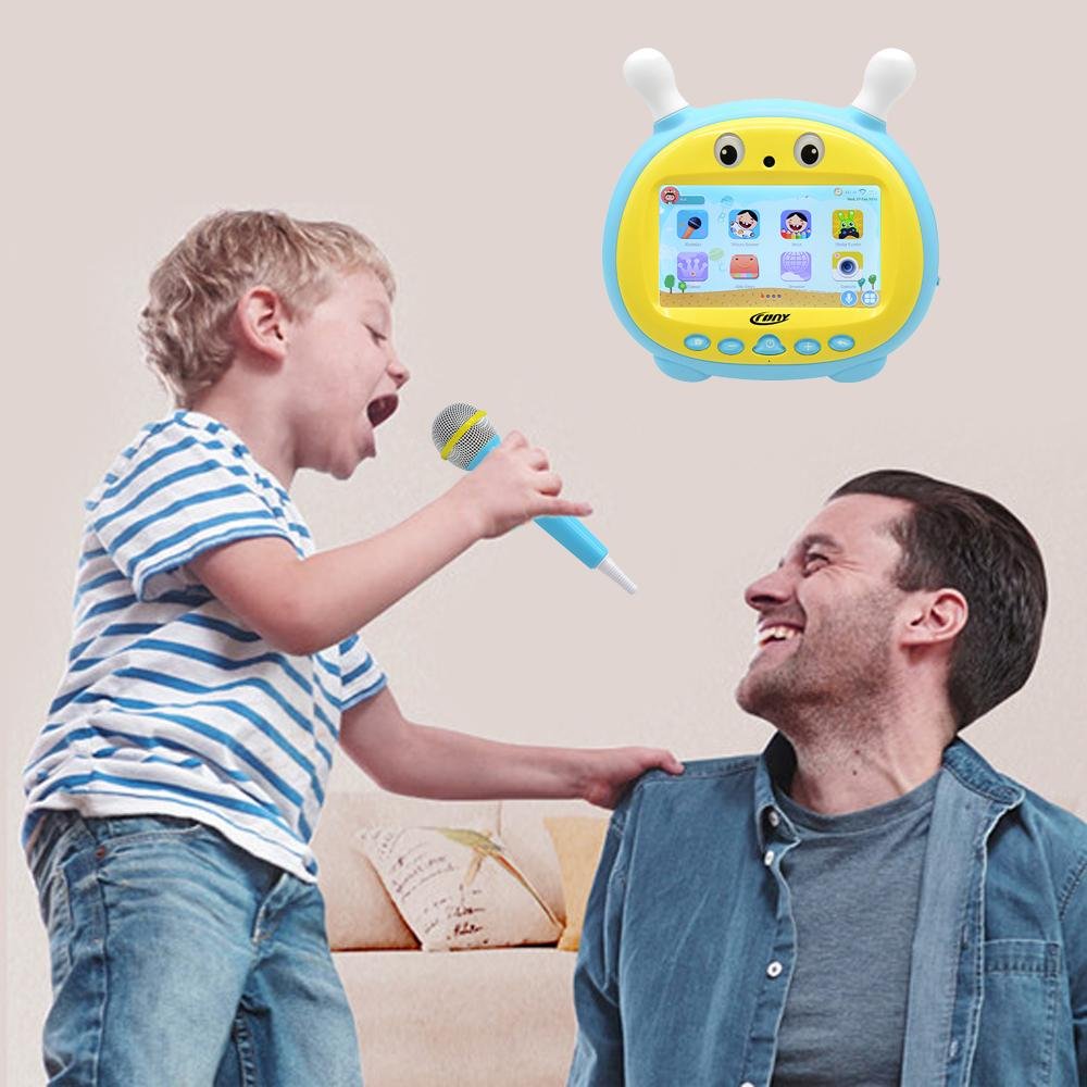 CRONY J8 Ipad K79 Kid Tablet with Mic 1GB RAM 16GB ROM original WiFi | Blue - Edragonmall.com