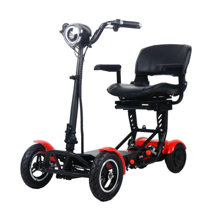 CRONY JP-Folding four-wheel car mobility scooters electric 4 wheel cabin wheel electrical scooter smart folding - Edragonmall.com