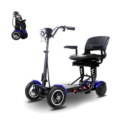 CRONY JP-Folding four-wheel car mobility scooters electric 4 wheel cabin wheel electrical scooter smart folding - Edragonmall.com