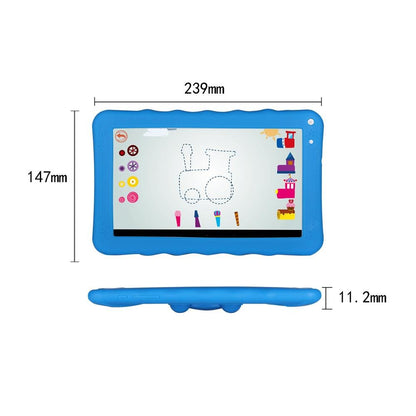 CRONY K19 9-inch 8GB ROM 512MB RAM Android WIFI Kids Tablet | Blue - Edragonmall.com