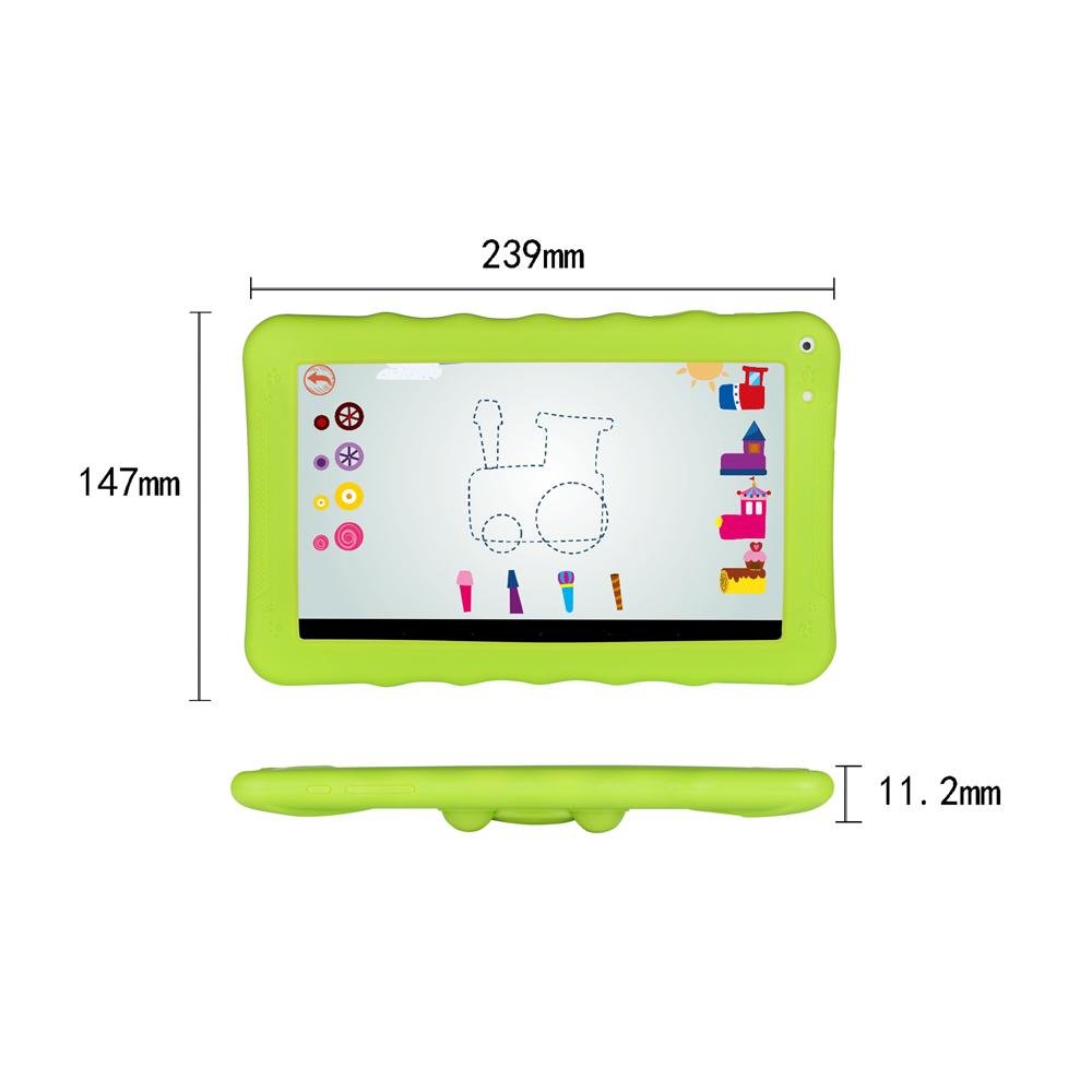 CRONY K19 9-inch 8GB ROM 512MB RAM Android WIFI Kids Tablet | Green - Edragonmall.com