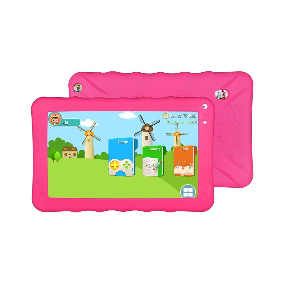 CRONY K19 9-inch 8GB ROM 512MB RAM Android WIFI Kids Tablet | Pink - Edragonmall.com