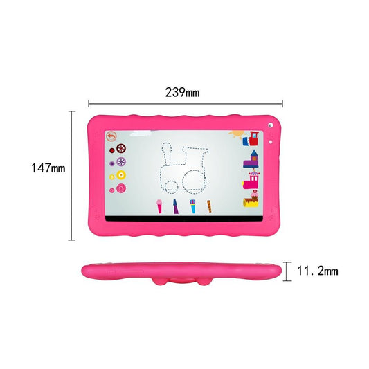 CRONY K19 9-inch 8GB ROM 512MB RAM Android WIFI Kids Tablet | Pink - Edragonmall.com