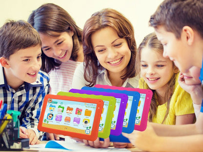 CRONY K19 9-inch 8GB ROM 512MB RAM Android WIFI Kids Tablet | Purple - Edragonmall.com