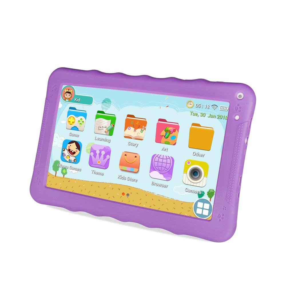 CRONY K19 9-inch 8GB ROM 512MB RAM Android WIFI Kids Tablet | Purple - Edragonmall.com