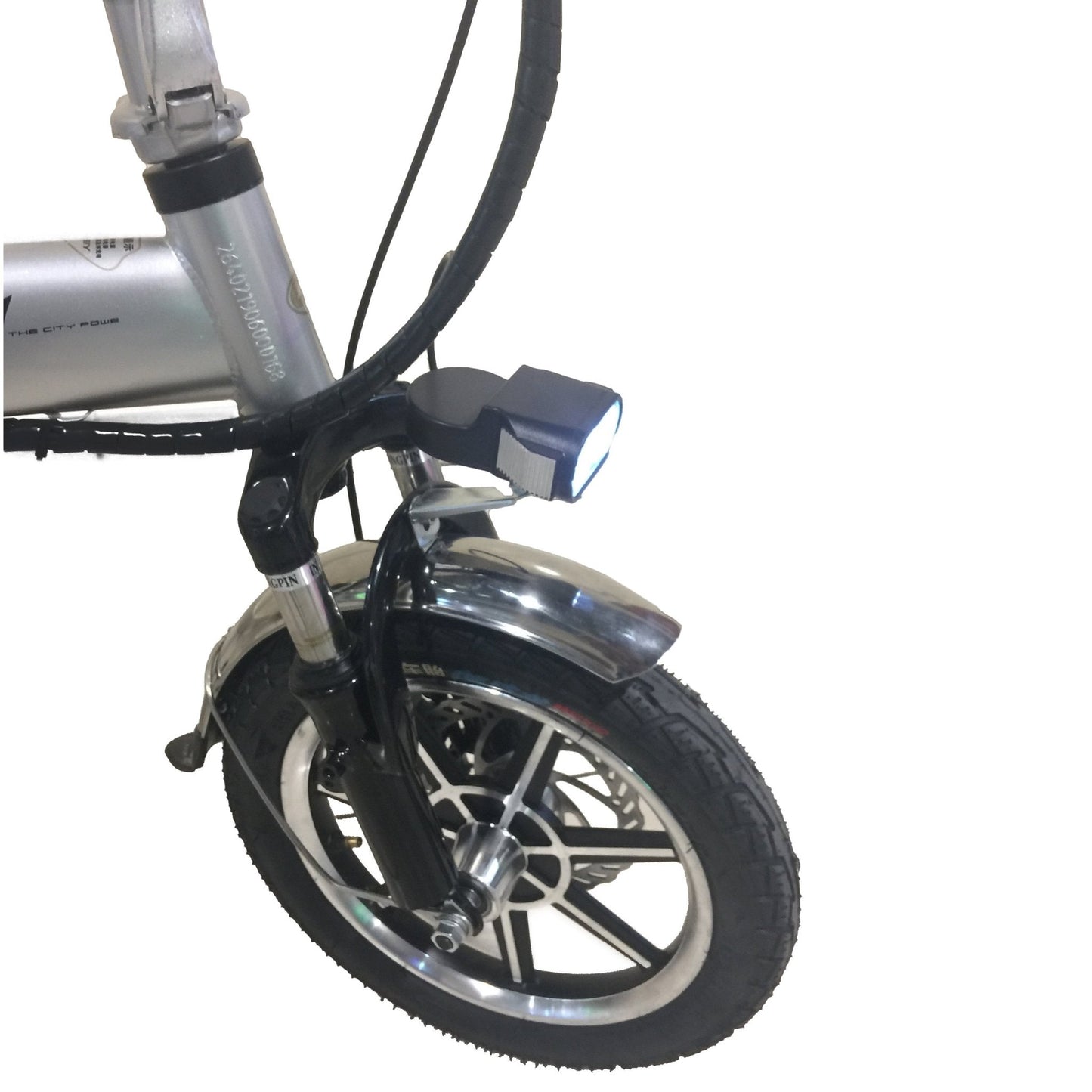 CRONY K2 14inch Fold Sport Bike 48V 10A Aluminum Suspension Electric Bicycle for Women, Folding electric bike-2 - Edragonmall.com