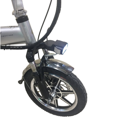 CRONY K2 14inch Fold Sport Bike 48V 10A Aluminum Suspension Electric Bicycle for Women, Folding electric bike-2 - Edragonmall.com