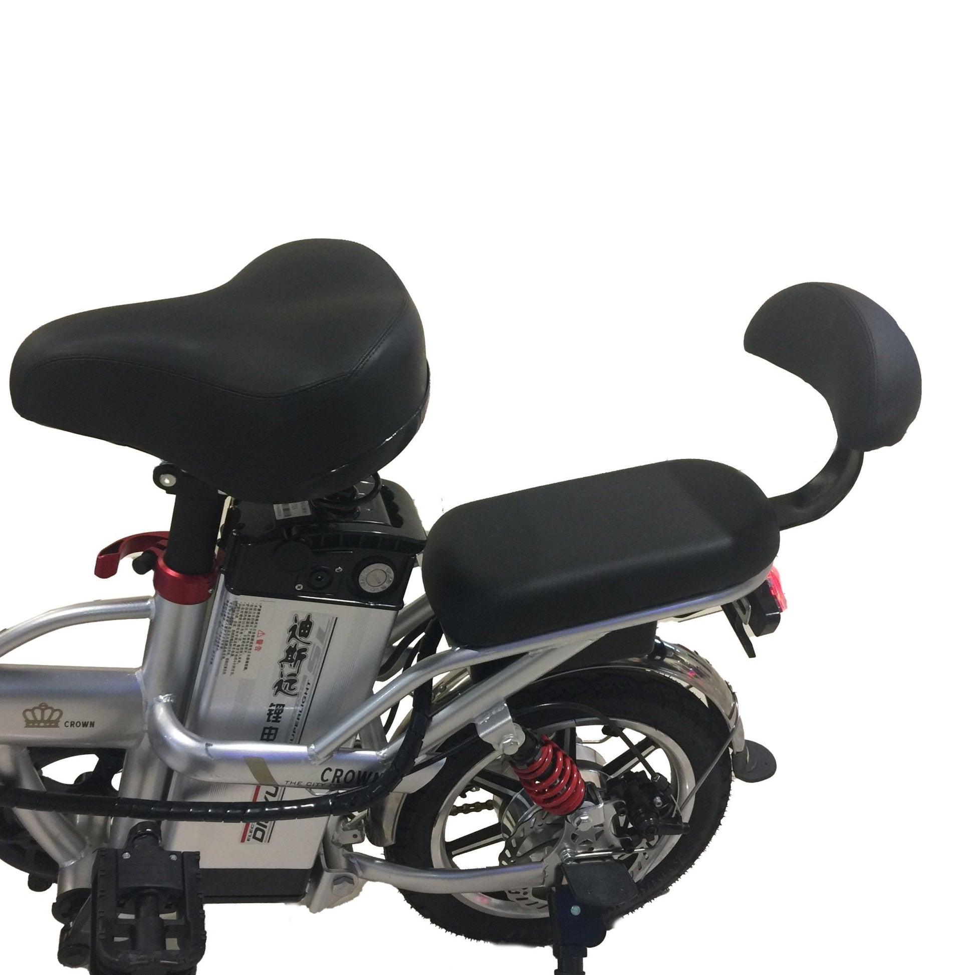 CRONY K2 14inch Fold Sport Bike 48V 10A Aluminum Suspension Electric Bicycle for Women, Folding electric bike-2 - Edragonmall.com