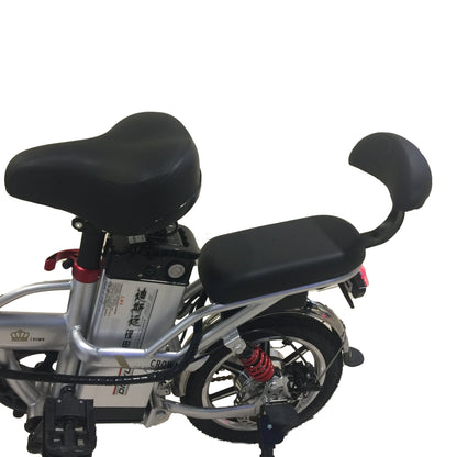 CRONY K2 14inch Fold Sport Bike 48V 10A Aluminum Suspension Electric Bicycle for Women, Folding electric bike-2 - Edragonmall.com