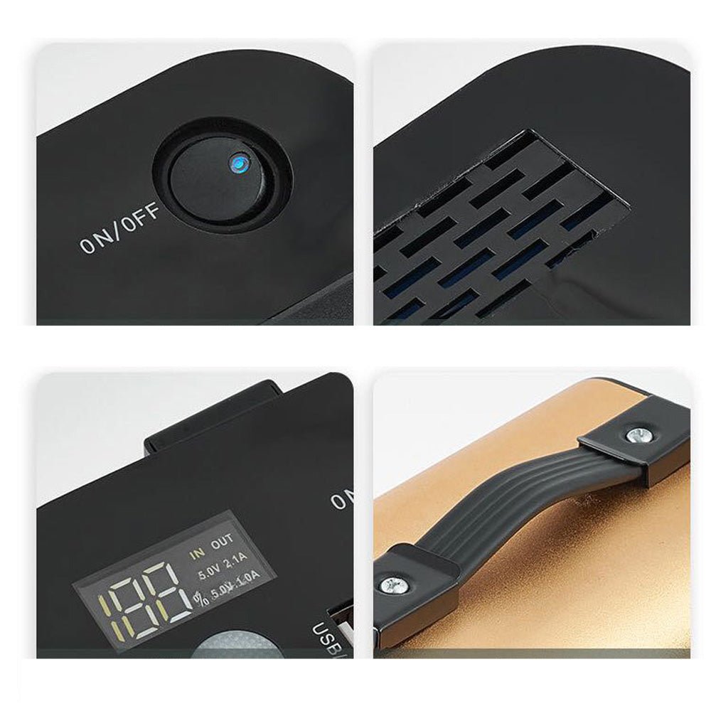 CRONY K33 Portable Power Station Outdoor 60000mAh high-power portable household emergency UPS energy storage backup battery - Edragonmall.com