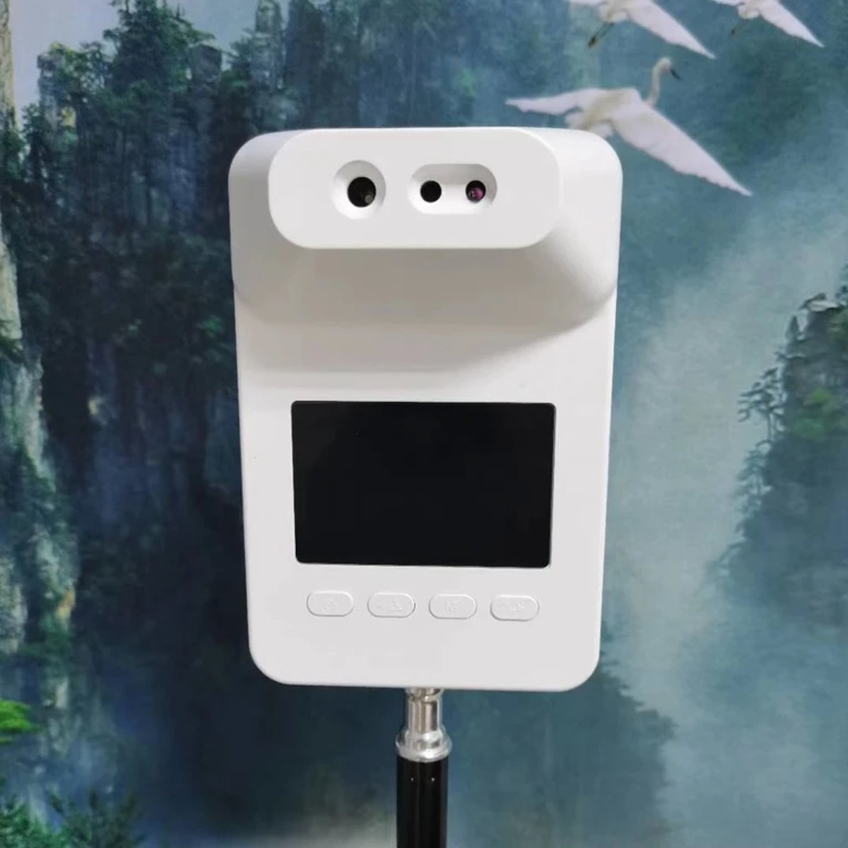 CRONY K3S Automatic sensing wall thermometer High precision human body temperature detector - Edragonmall.com