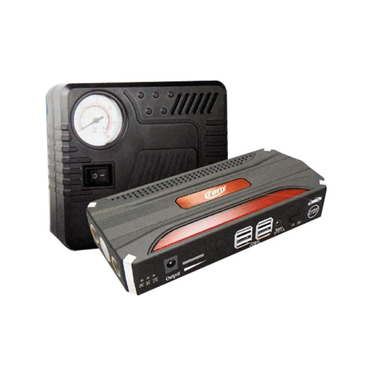 Crony KM-18C Air Compressor with Auto Car Jump Starter - Edragonmall.com