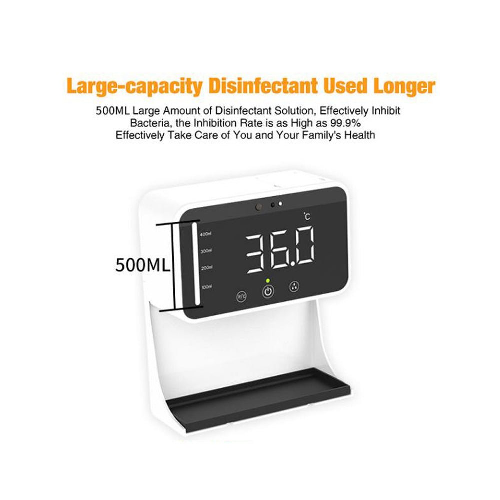 CRONY LK90 Automatic Temperature Measurement&Disinfection Machine automatic induction hand sanitizer soap dispenser - Edragonmall.com