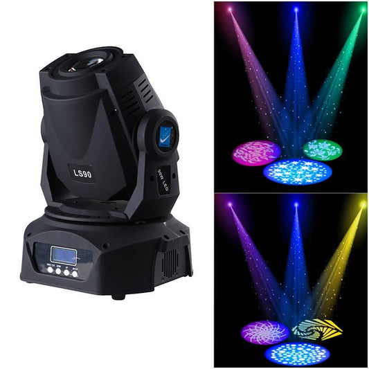 Crony LS90 90W LED Moving Head Light LED Spot Stage Lighting DJ Disco Club Light - Edragonmall.com