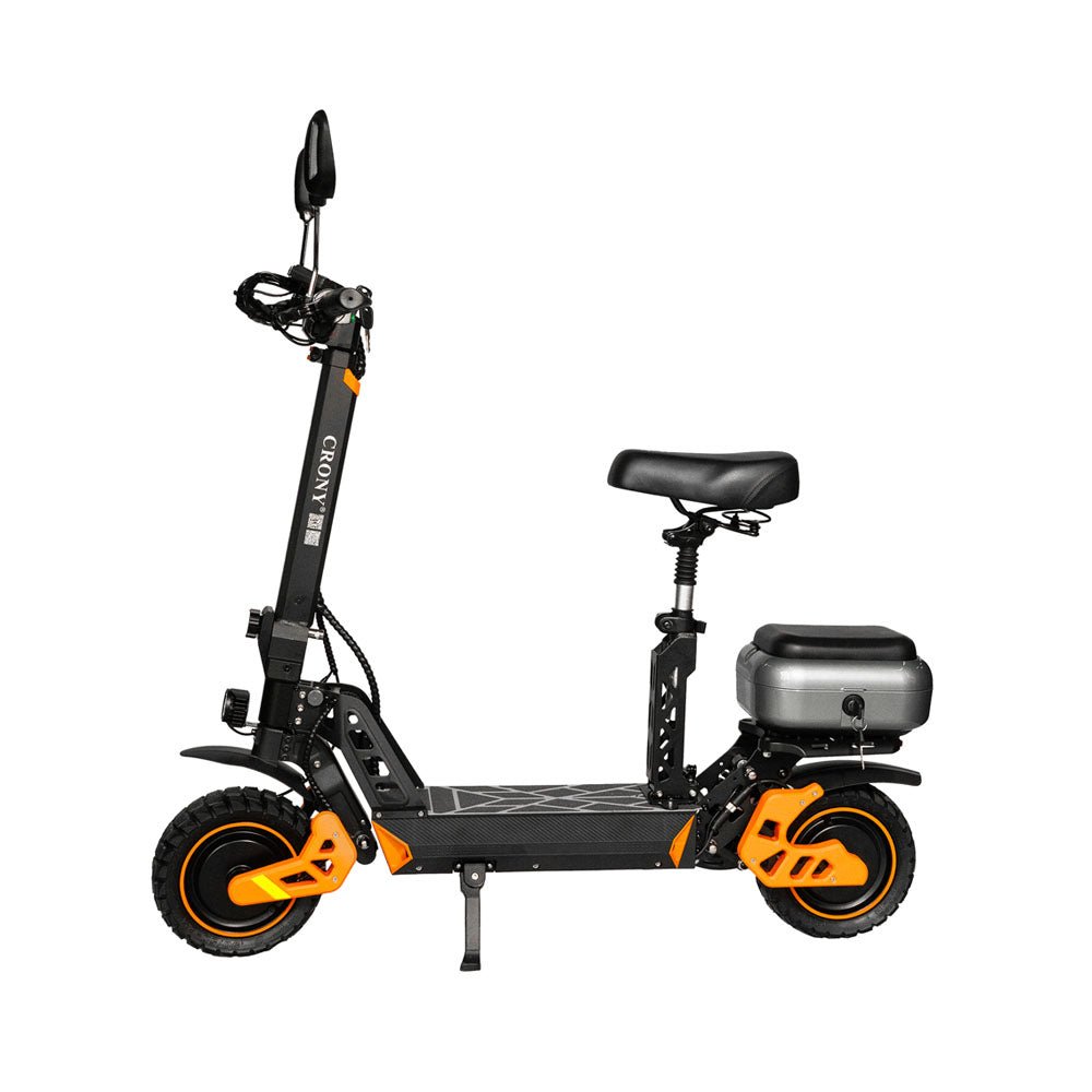 CRONY M4 Max dual drive 48V20A/2400W with APP E-scooter Two-wheeled compact electric scooter with seat adult scooter - Edragonmall.com