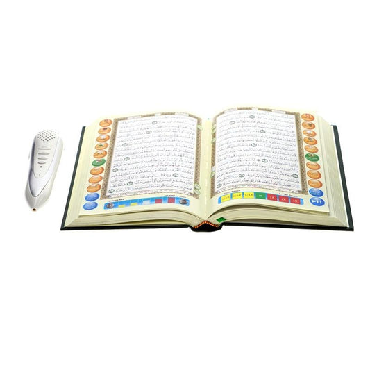 Crony M9 4GB Quran Rechargeable USB Quran Reading Pen Islamic Muslim Prayer MP3 Digital Speaker Gift Set - Edragonmall.com
