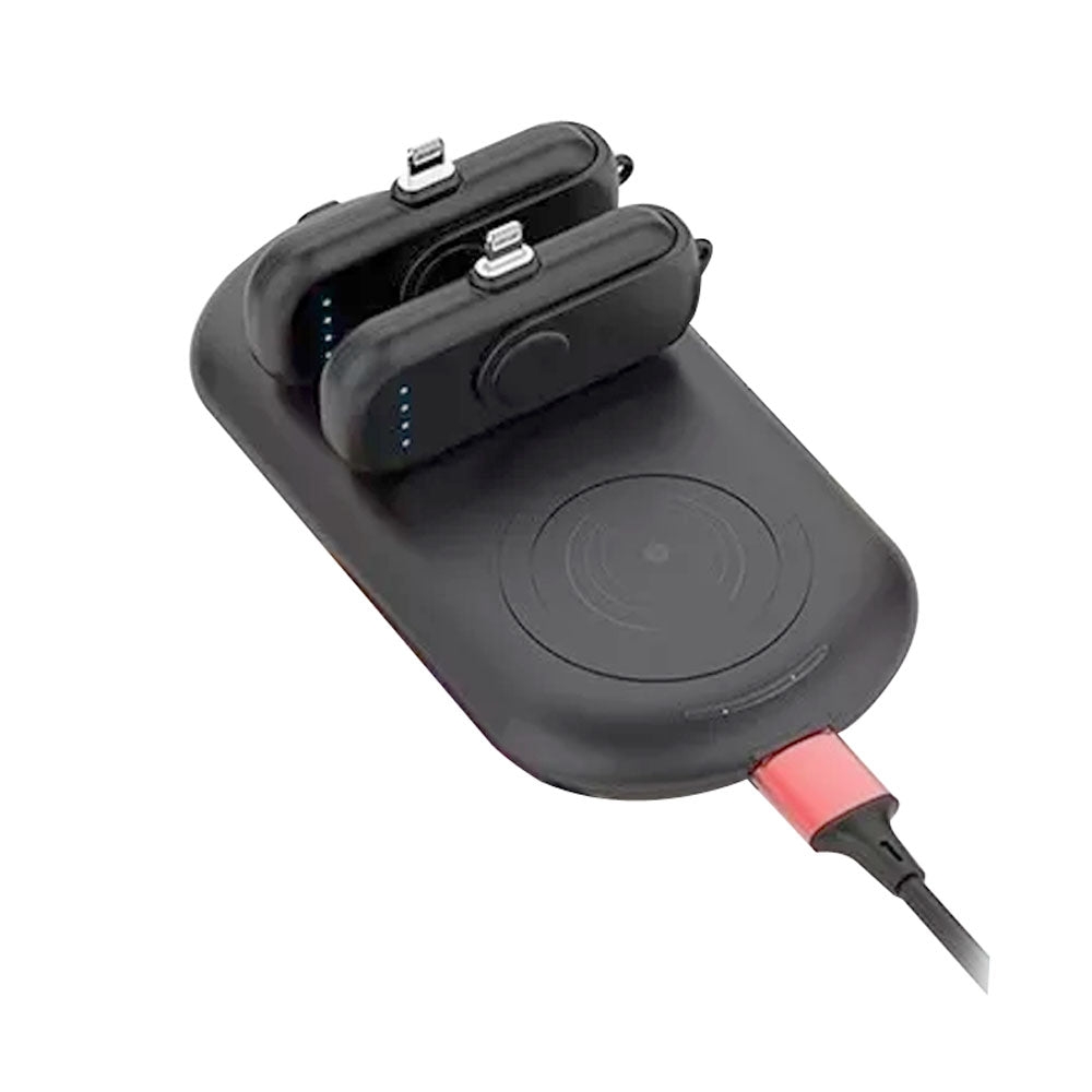 CRONY Magnetic Wireless Charger Power Bank 2PCS 1000mAh & Qi-Certified Wireless Fast Charger - Edragonmall.com