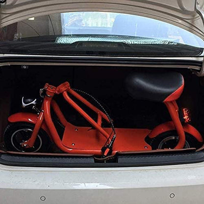 CRONY Mini Harley Dual Seat +Double Seat Two Wheels 36V 8A Lithium Battery Electric Electric motorcycle | Red - Edragonmall.com