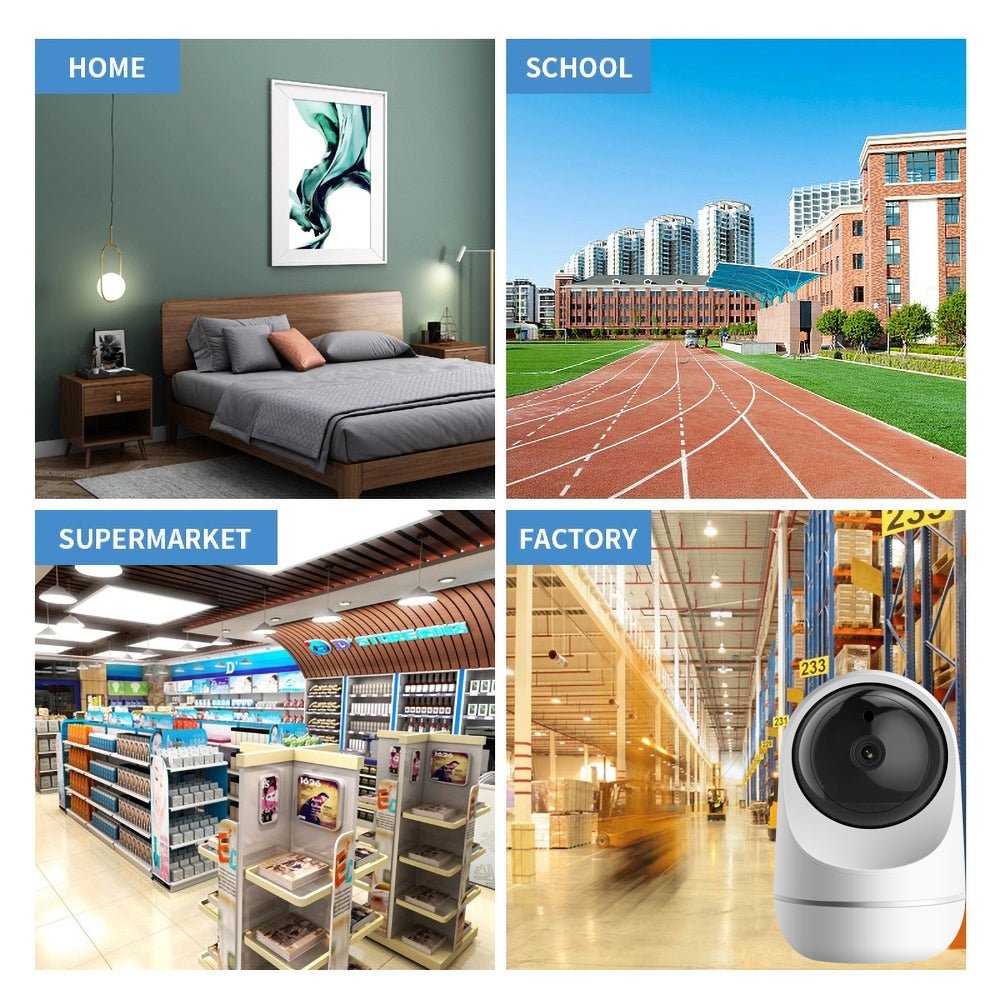 Crony Nip-23 HD Night Vision Secure cloud storage Intelligent face recognition Remote view smart wifi camera for home - Edragonmall.com