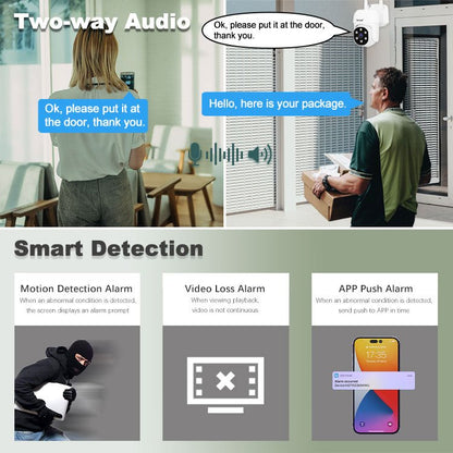 CRONY NVS009 4CH LCD IP WIFI KIT 1080P CCTV Camera System Home Security Camera System Wireless NVR Kit - Edragonmall.com