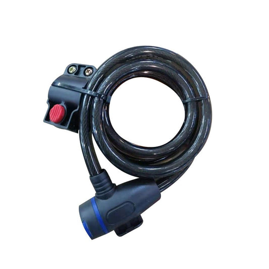 CRONY Ordinary bicycle electric bike lock Anti-Theft Steel Cable Lock for Bike -2 - Edragonmall.com
