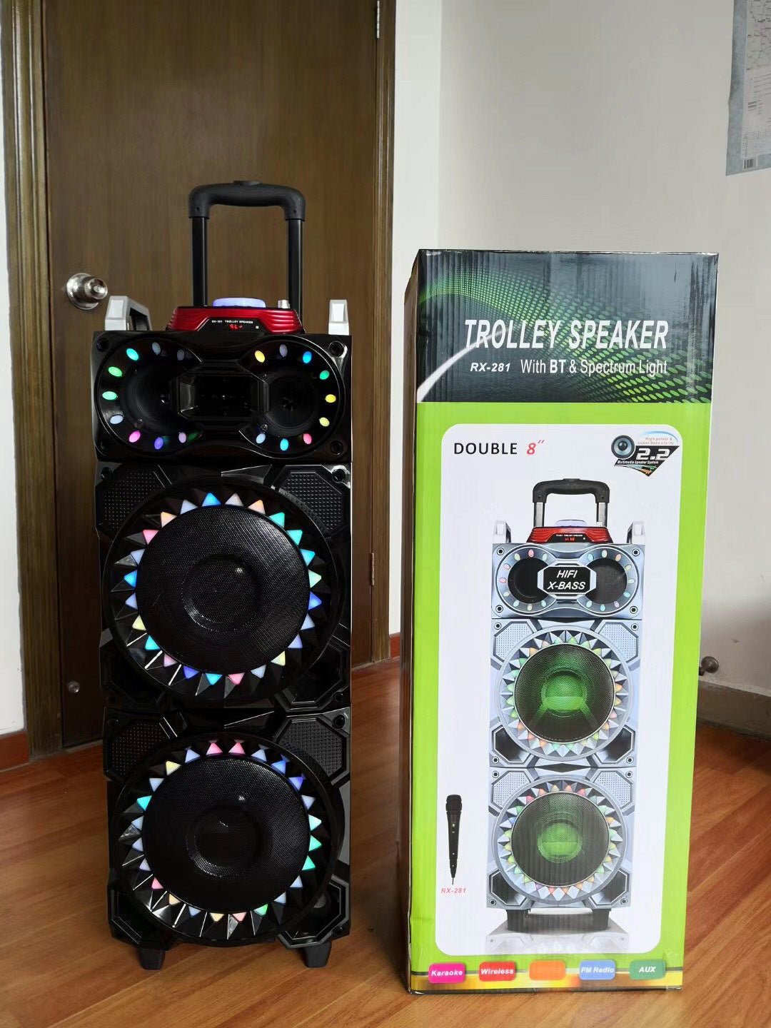 Crony Portable powerful Bluetooth speaker RX-281 - Edragonmall.com