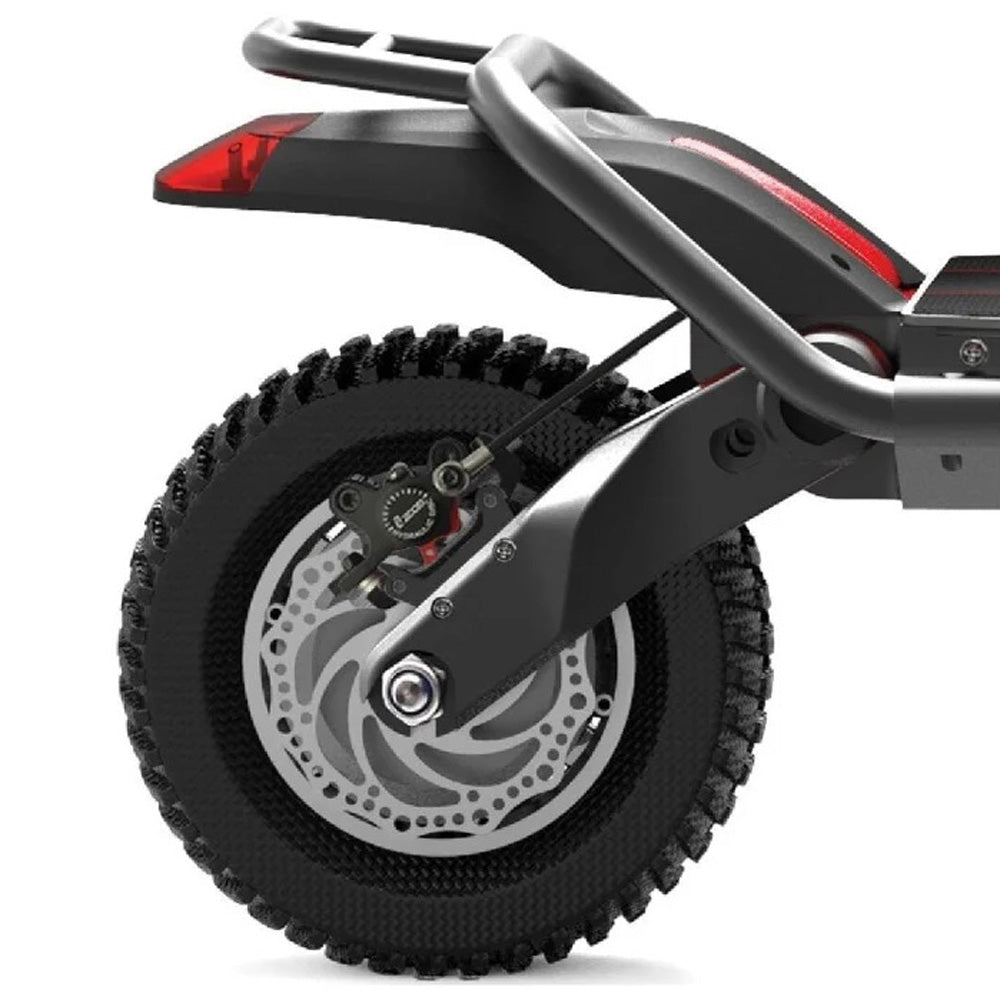 CRONY Q12 Max Speed 90 KM/H dual-drive high-speed SUV electric scooter Front and rear hydraulic brakes Aluminum alloy frame | Black - Edragonmall.com