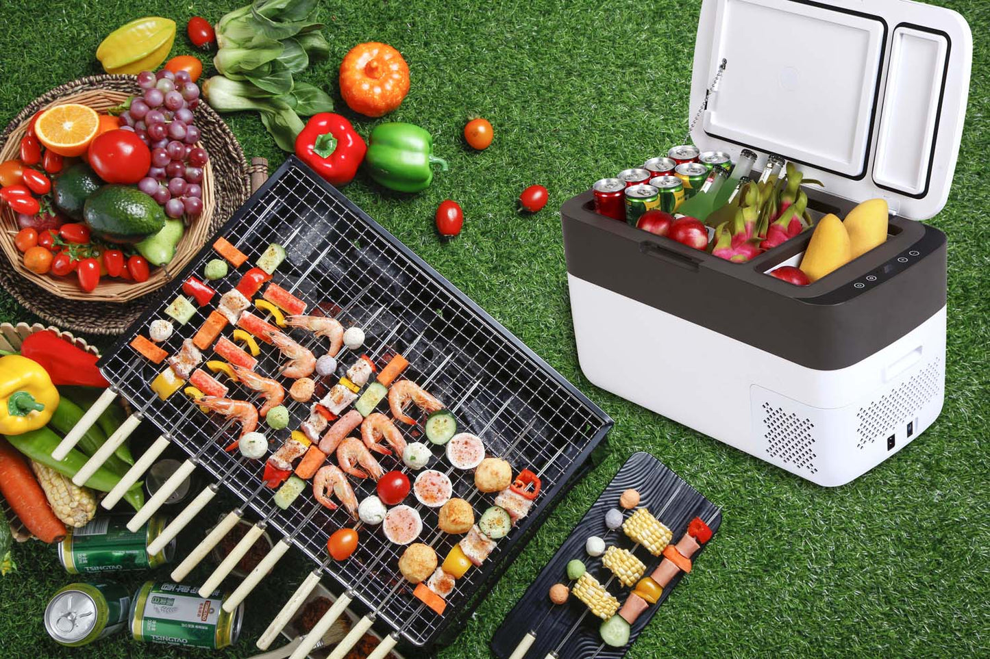 CRONY QN30 Car Refrigerator 30L Car Fridge Board Holiday Portable Outdoor Refrigerator - Edragonmall.com