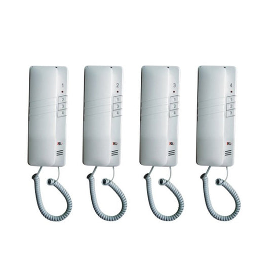 Crony RL-0510B4 Wireless Intercom System 2.4GHz Dual-Way Digital Doorbell - Edragonmall.com