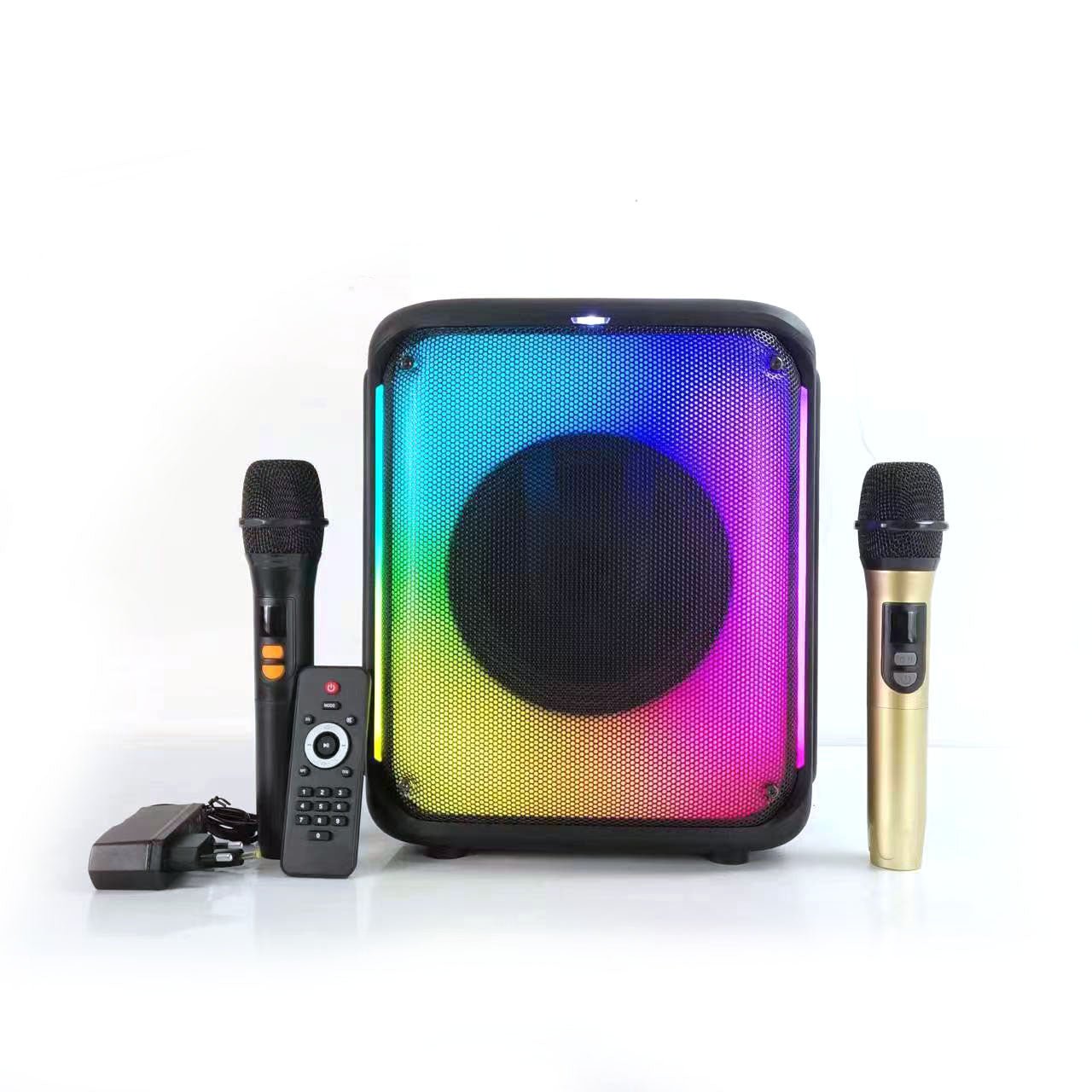 CRONY RX-8183C Speaker BT Speaker 8 Inch Small Subwoofer Speaker With Adapter - Edragonmall.com