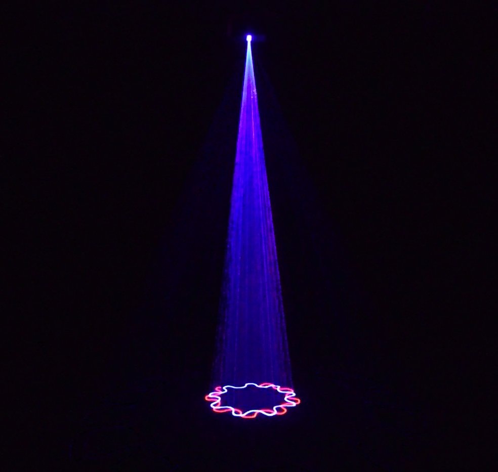 Crony S-11 1W RGB LED Laser Landscape Projector Lamp Disco Stage Party Effect Light Chriatmas - Edragonmall.com