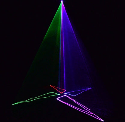 Crony S-11 1W RGB LED Laser Landscape Projector Lamp Disco Stage Party Effect Light Chriatmas - Edragonmall.com