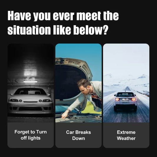 CRONY S606 Super Jumper Starter 12V Auto Car Battery Portable Jump Starter Power Station with wireless charging function - Edragonmall.com