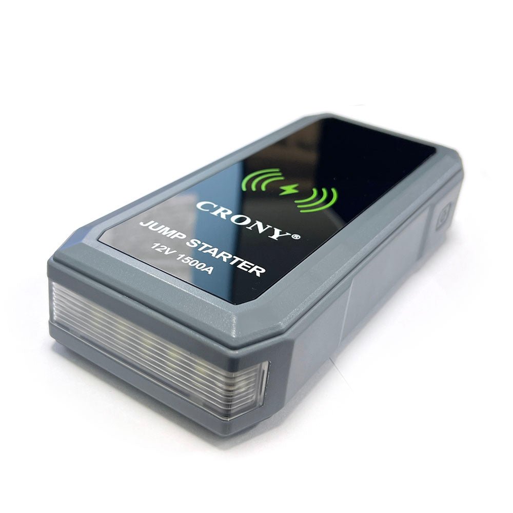 CRONY S606 Super Jumper Starter 12V Auto Car Battery Portable Jump Starter Power Station with wireless charging function - Edragonmall.com