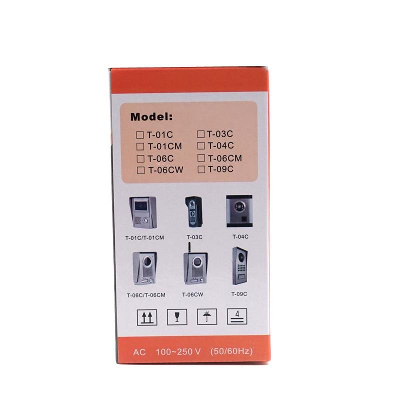 Crony SE-VD709CW Wireless Color Home Bell with Camera, Wireless Anti-theft Camera with Indoor Chime Video Doorbell - Edragonmall.com