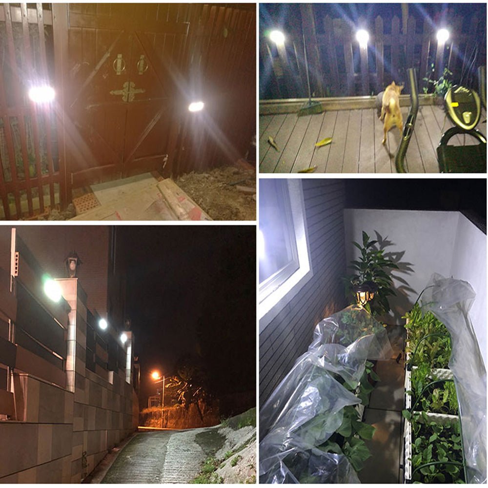 CRONY SH-52ALED Solar Powered LED Wall Light led waterproof solar wall garden lamp motion sensor lamp - Edragonmall.com