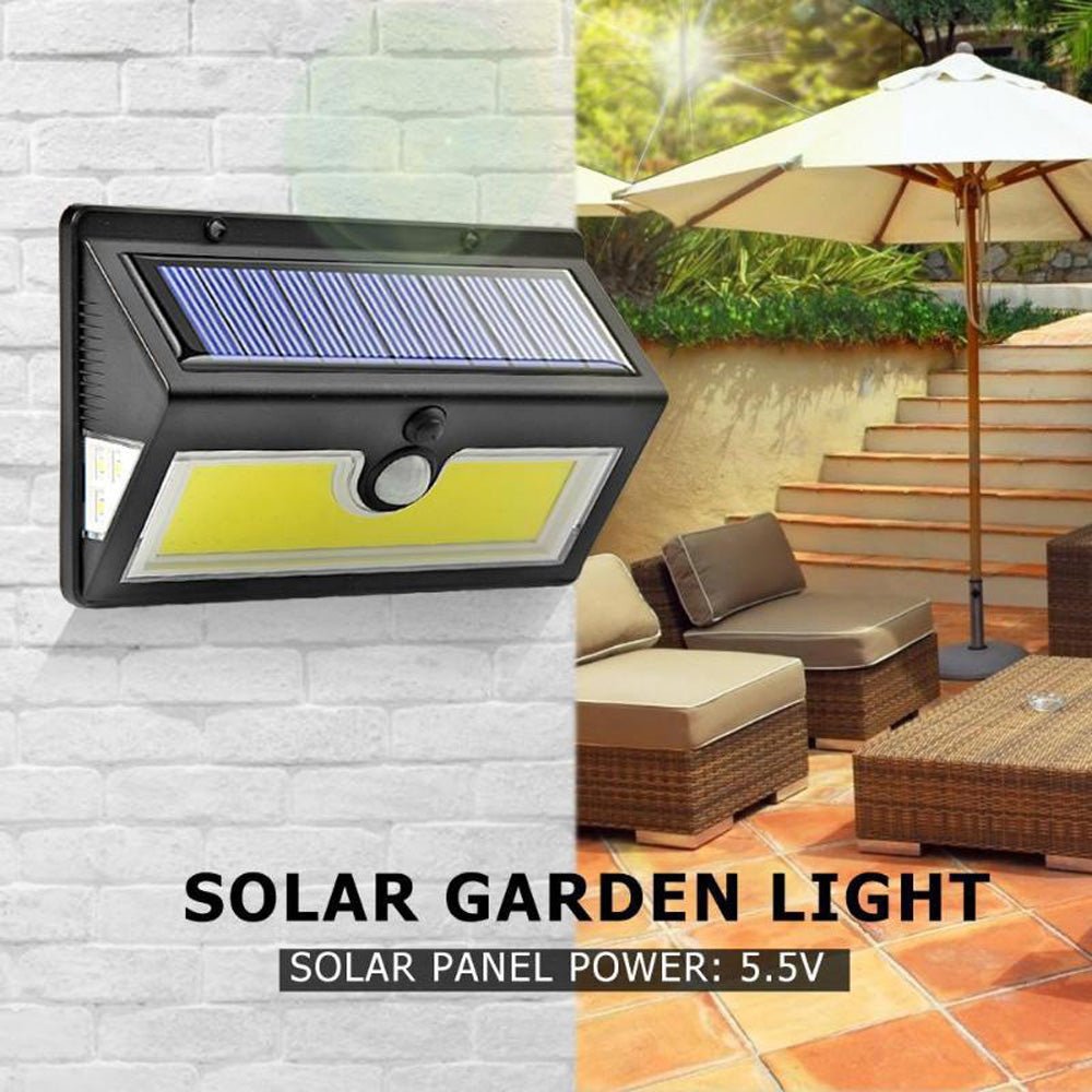 CRONY SH-52ALED Solar Powered LED Wall Light led waterproof solar wall garden lamp motion sensor lamp - Edragonmall.com
