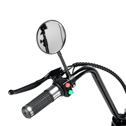 CRONY Small Harley two seat big tires with BT 1000w 60KM/H high power two wheels adult electric scooter motorcycle | RED Spider - Edragonmall.com