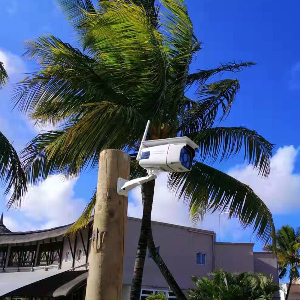 CRONY Solar powered camera Outdoor Battery Powered Wifi Solar Camera - Edragonmall.com