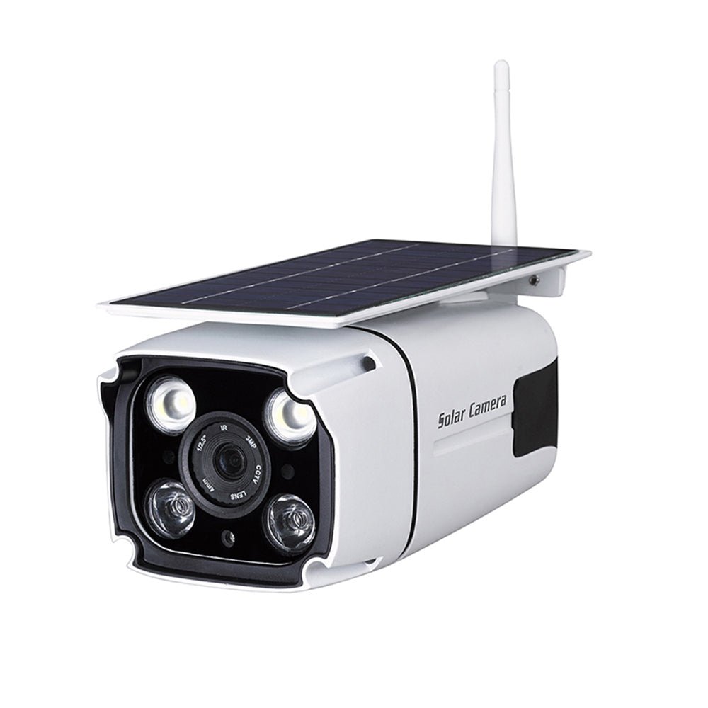 CRONY Solar powered camera Outdoor Battery Powered Wifi Solar Camera - Edragonmall.com