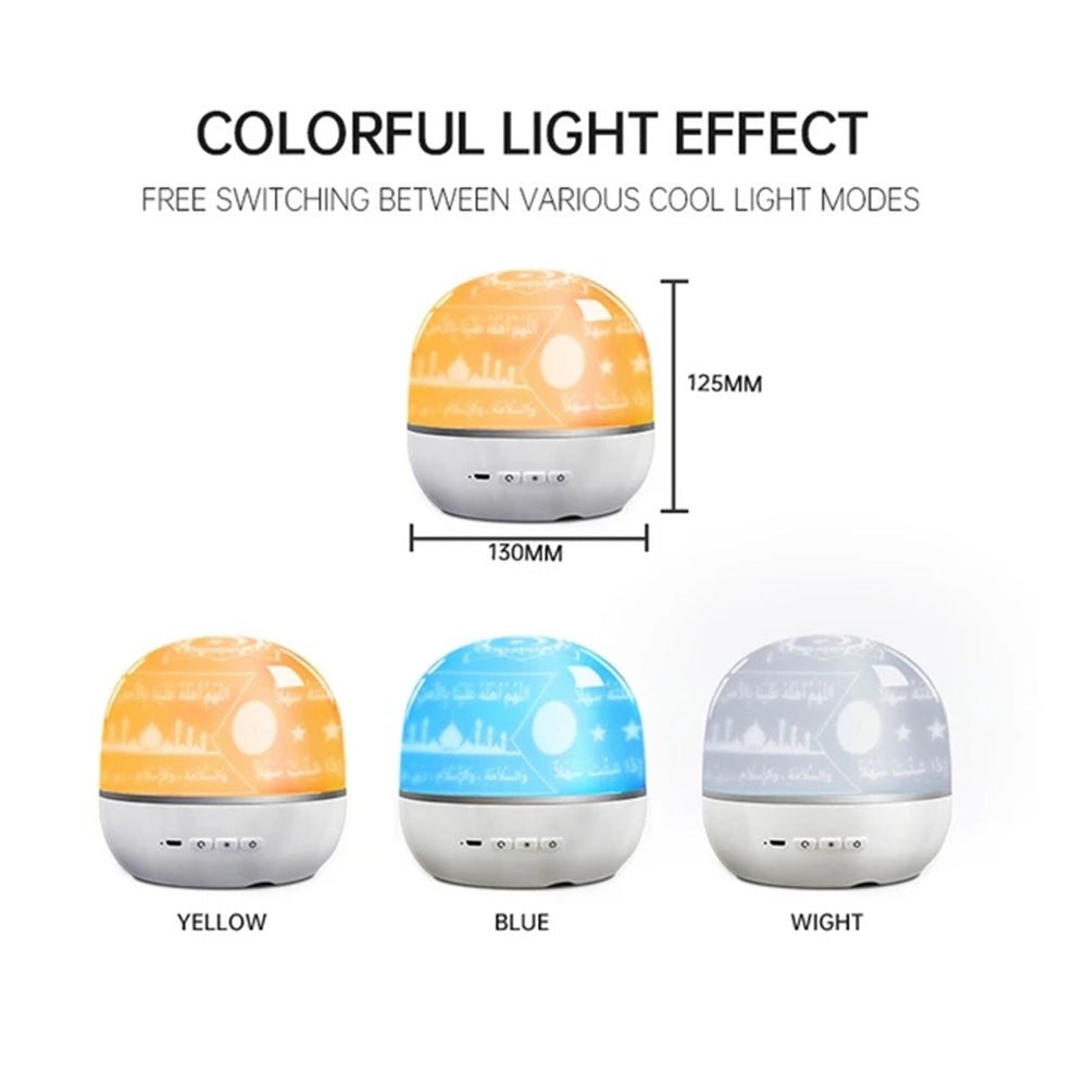 CRONY SQ-526 Projector Qur’an Speaker With Remote Control and Bluetooth - Edragonmall.com