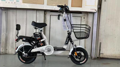 CRONY T8 Electric Delivery express Bicycle electrical scooter 12 inch 48v 10Ah electric bike - Edragonmall.com