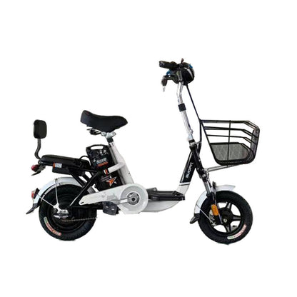 CRONY T8 Electric Delivery express Bicycle electrical scooter 12 inch 48v 10Ah electric bike - Edragonmall.com