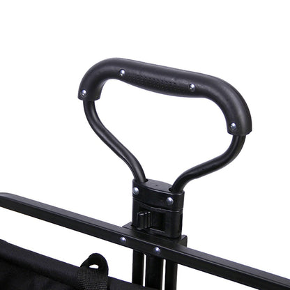 CRONY TC3015 Folding Cart Heavy Duty Collapsible Folding Wagon Utility Shopping Outdoor Camping Garden Cart | BLUE - Edragonmall.com