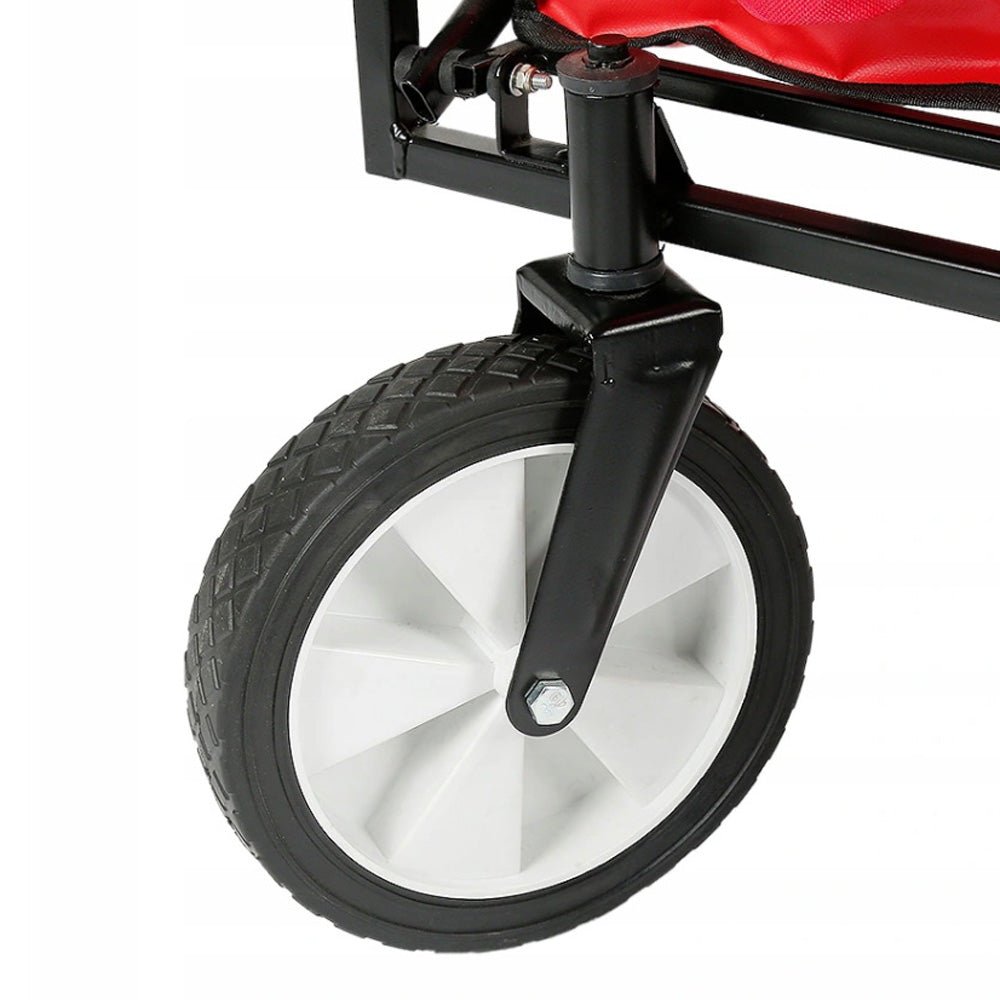 CRONY TC3015 Folding Cart Shipping Trolley Folding Garden Trolley | BLACK - Edragonmall.com