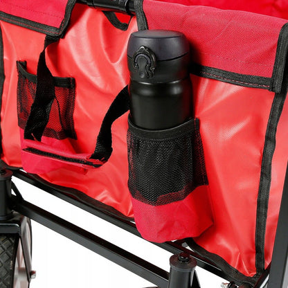 CRONY TC3015 Folding Cart Shipping Trolley Folding Garden Trolley | BLACK - Edragonmall.com