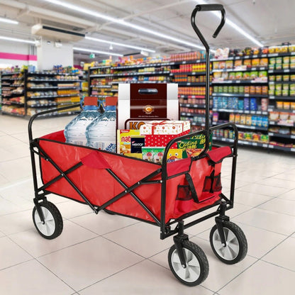 Crony TC3015 Folding shipping Cart Folding Garden Trolley | RED - Edragonmall.com