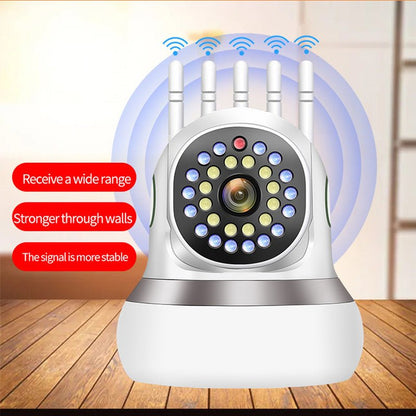 CRONY TC99-DC2S3 5G Wifi 4MP Binocular HD IP Camera 390 Eye Movement Tracking Mini Indoor Security Camera IP Camera - Edragonmall.com