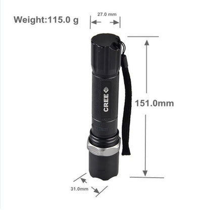 CRONY TH818 High Power Multifunction LED Tactical Flashlights - Edragonmall.com